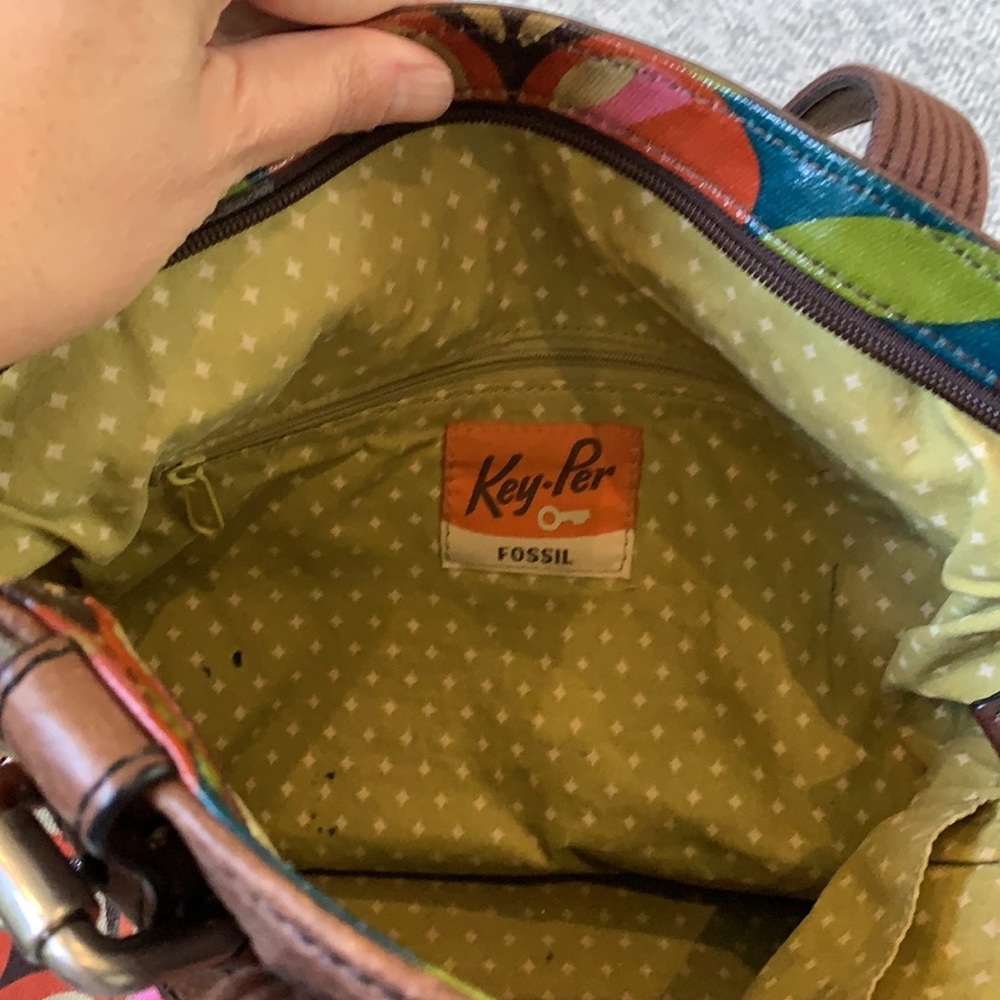 Fossil Multi Colored Purse - image 7